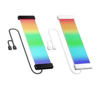 Genérico Striscia LED RGB - Neon 24 Pin Cavo 108 Perline | Luce Flessibile | Scheda Madre Case PC GPU Monitor Scrivania Sala Giochi Ufficio Tecnologia Hobby Streamer Uomo Decorazione