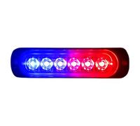 Genérico Strobe Lights For Trucks - Aluminum Bright 6-LED Strobe Flashing Lights, Automotive Auxiliary Auto Parts For Ambulance Fleet Road Boat Motorcycle Highway Commercial Firefighter Tow