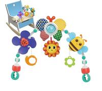 Genérico Stroller Arch Toy - Stroller Arch Toy | Clip On Design For Travel Crib and Bouncer, Cute Bassinet Toys For Newborns, Babes and Kids, Play Gym For On The Go.