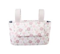 Genérico Stroller Bag, Baby Caddy, 12,6 x 7,48 x 5,12 in Mom Organizer, Portable Design, Multiple Pocket for Diaper Storage, Bottle Holding, Car Travel, Daily, Outdoor Walks, Handy Accessory