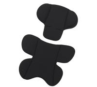 Genérico Stroller Inserts for Babies, Carseat Insert Cushion, Non-Slip Body Support Pad, Head Cushion for Stroller and Car Seat, Ideal for Boys and Girls (Pink/Navy Blue/Black/Beige/Gray)