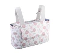 Genérico Stroller Organizador Bag, Portable Stroller Caddy, 12,6 x 7,48 x 5,12 Pulgadas, Lightweight Multi-Pocket Organizer, Car Accessories Storage for Diapers, Bottles, Wet Wipes & Toys