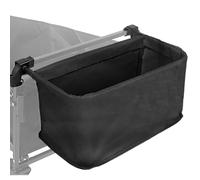 Genérico Stroller Organizer, Cart Tail Storage Bag with Hooks, 16.54x8.27x8.66 Inch Foldable and Compact, Oxford Cloth Pram Caddy Pouch for Shopping, Sports, Picnic, Outdoor, Camping