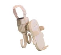 Genérico Stroller Phone Holder, 2 en 1 Smartphone Bracket Bag Hook, Stroller Accessory, 6,1 x 3,35 pulgadas Hands- Grocery Cart Clip, adecuado para organizadores de mujeres y hombres