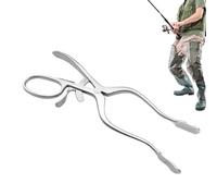 Genérico Strong Fish Pliers, Stainless Steel Tool, Lightweight Portable Gadget, Riverine Saltwater Pier Accessory, Lake Stream Shallow Jigging Gear, Fishing Equipment for Casting, Trolling, Floating