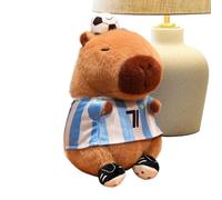 Genérico Stuffed Animal Capybara, Capybara Ball Plush Toy, Soft Huggable Toy Design, Home Decor Accessory, Cute Family Friendly Gift Idea, Suitable for Kids Adults Boys Girls Bedside Car Interior