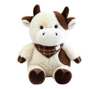 Genérico Stuffed Animal Cow Soft Plush Animal Toys Kids Companion Doll
