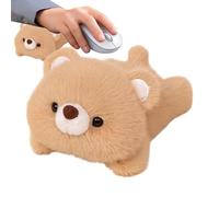 Genérico Stuffed Animal Doll - 17cm Lying Down Plush Desk Companion Toy | Cute Wrist Rest Mouse Pad Plush Cushion Soft Handheld Animal Doll Gift for Kids Birthday Office Home Use