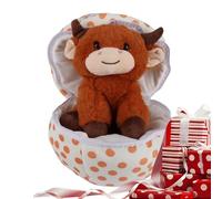 Genérico Stuffed Animal Doll - Plush Toy for Kids | Soft Polyester with Huggable Design, Cuddly Companion for Bedtime Play, Nursery Decor, Birthday Gift, and Comforting Friend for Children 9.84 in