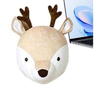 Generico Stuffed Animal Head Wall Mount, Home Nursery Decoration, Animal Wall Hangable Ornaments, for Bedroom Playroom Living Room Apartment Dorm Cabin Holiday Party
