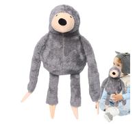 Genérico Stuffed Animal, Long Arm Plush Toy, 15.7in Cuddly Animals Plush, Authentic Sloth Huggable Soft Toys, Cozy Room Decoration for Kids Girls, Boys, Toddler