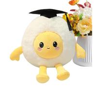 Genérico Stuffed Animal Pillow, Cute Plush Egg Toy, Soft Throw Cushion with Filling, Portable Design with Compact Build, Comfort Support System, Decorative Gift Solution For Bedroom Sofa