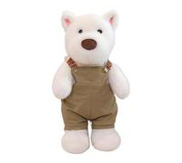 Generico Stuffed Animal Pillow, West Highland Dog Toy, Plush Animal Doll, Throw Pillow Dog, Cuddly Stuffed West Highland Soft and Cuddly Stuffed Dog Animal Pillow, Perfect Plush Toy for Kids and
