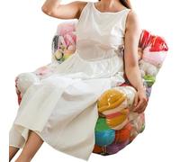 Genérico Stuffed Animal Storage - Chair Transparent Plush Doll Storage | | Plush Toy Organizer Couch for Kids Teens Adults Collectors Renters Home Apartment Living Room Bedroom Study Playroom Nursery