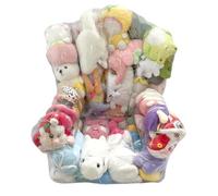 Genérico Stuffed Animal Storage - Clear Bean Bag Organizer for Classroom | Zipper Closure Bag, Corner Teacher Preschool Dorm Bedroom Nursery Accessory, Youth Boys Girls Home