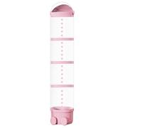 Genérico Stuffed Animal Tube Storage - PET PP 65x28x28cm | Clear Plush Doll Organizer | Display Cylinder Stackable Toy Storage Container For Bedroom Living Room Nursery Playroom Use