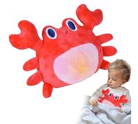 Generico Stuffed Animals, Sleep Soothers, 11.81x7.09x6.3 Inches Adorable Turtle Crab Dolphin Plush, Sleeping Companion with Music and Light Sensory Toy for Kids