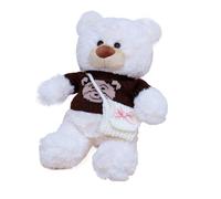 Genérico Stuffed Bear, Plush Toy, Gift Pillow, Removable Outfit, PP Cotton Fill, 11,81 pulgadas, for Girlfriend, Mom, Birthday, Valentine, Sturdy, Decorative Plush, Bed Sofa Accessory