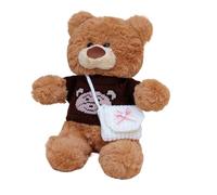 Genérico Stuffed Bear, Plush Toy, Gift Pillow, Removable Outfit, PP Cotton Fill, 11,81 pulgadas, for Girlfriend, Mom, Birthday, Valentine, Sturdy, Decorative Plush, Bed Sofa Accessory