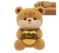 Genérico Stuffed Bear Plush Toy - Velvet 35-45cm | Soft Cartoon Cuddly Animal Doll | Cute Calming Companion Plush For Kids Girls Boys Women Men Home Living Room Office Car Travel Birthday Gift