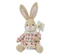 Genérico Stuffed Bunny Plush - Easter Toy for Home Decor | Cute Soft Spring Pastoral Design with Plush Fabric, Bunny Doll Accent, Gift for Girlfriend Men Women Kids Boys Girls Teens Family Friends