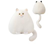 Genérico Stuffed Cat Plush, 28 cm/11.02 in Soft Soothing Cute Throw Pillow, Realistic Cat Plush, for Children Kids Boys Girls Youth Teens Men Women Son Daughter Family Friends