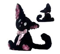 Genérico Stuffed Cat Plush, Gentle Soft Toy, Stuffed Animals Cat with Feature, Perfect for Boy Girl Birthday Home Travel, Ideal for New Year Family Friends Colleagues Bedroom Usage