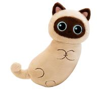 Genérico Stuffed Cat Plush, Soft Realistic Toy, Cute Animal Decor, Comfort Plush Figure, for Home Living Room Bedroom Indoor Desk Outdoor Girls Boys Women Men Decoración Gift Usage