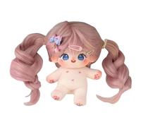 Genérico Stuffed Cotton Doll, Soft Cotton Lovely Girl Toy Doll, Huggable Throw Pillow Collectible Figurine for Study Room and Children's, Collectible Plush Figurine, Room, 20cm