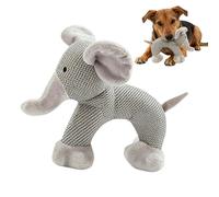 Genérico Stuffed Dog Toys | Animal Design Tough Teether - Squeaky Plush Dog Toys - for Small Breed Pet Puppy Teething Boredom Relief Heavy Chewers Enrichment