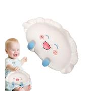 Genérico Stuffed Dumplings Plush Toy, Cute Cartoon Dumpling Pillow, Safe and Odorless, Cozy and Decorative, Portable Compact Ideal for Bedroom, Living Room, Game Room, Kids Room, Couch