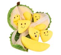 Genérico Stuffed Durian Pillow, Linda Durian Doll, Huggable Fruit Toy, Durian Plush Cushion, Durian Doll, Durian Scene Prop, Cute Huggable Durian Fruit Doll Toy for Women and Girls