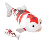 Genérico Stuffed Fish Plush Toy - 29.5 Inch Koi | Figure Pillow with Cuddly Functions, Animal Decor for Kids Adults, Girls Boys Girlfriend Valentine's Day, Birthday Sofa Bedroom