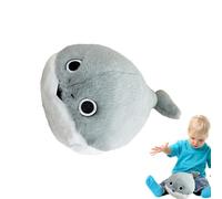 Genérico Stuffed Fish Plush Toy, Soft Animal Plush, Cute Hugging Cushion, Jumbo Snuggle Buddy, Adorable Cartoon Design Pillow, for Men, Home, Kid, Women, Girl, Boy, Decoration, Sofa