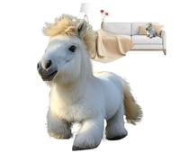 Genérico Stuffed Horse Plush Toy - Robot Pony Toys, Soft Plush Horse with Movement & Sounds | Electric Pet Toys, Interactive Learning Development Toy For Kids Boys Girls