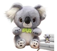 Genérico Stuffed Koala Plush, Soft Cuddly Animal Doll, Huggable Collectible Toy 13.78x7.87x5.91 Inches, Ultra Plush Fabric Companion, Ideal for Kids Nursery Bedroom Travel Playroom Car Seat Use