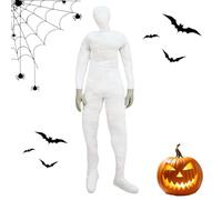 Genérico Stuffed Mannequin Decoration, Scary Movable Halloween Mannequian, Realistic Horror Mannequine Prop for Party, Carnival, Escape Room, Role Play and Stage Decoratian