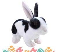 Generico Stuffed Rabbit Plush, Adorable 10-Inch Bunny Hugger, Soft Easter