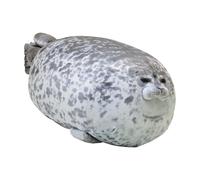 Genérico Stuffed Seal Pillow - Stuffed Animal Cuddle Seal Plushis - Realistic Soft Cuddly Oceans Toy, Eco-Friendly Plush, Soft Stuffeds Gift