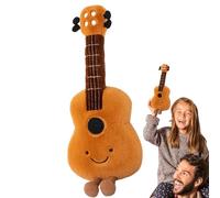 Genérico Stuffed Toys, Musical Instrument Plush Set, Soft Violin Lute Guitar Doll, Cuddly Fabric Collectible, Ideal for Nursery, Bedroom Decor, Birthday Presents, Christmas Favors, Kids Playtime