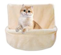 Genérico Sturdy Construction Small Pet Hammock, Easy to Use Window Seat for Cats, Easy Installation Sturdy Cat Hammock, Themed Design Cat Hammock Bed for Animal Pet Bed