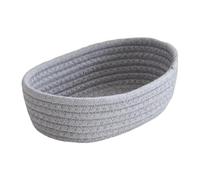 Genérico Sturdy Toy Storage - Soft Box Shelves, 26x16x8cm Storage Container with Natural Fiber Wicker Design, Cotton Rope Fabric Box, Baskets & Bins Clothes Bin, Container Boxes for Clean Room