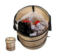 Genérico Sturdy Trash Can - Bathroom Trash Can | Garbage Disposal with Easy Storage, Oxford Cloth Outdoor Waste Bin for Camping, Garbages Bin, Garbage Container for Travel and Recreation