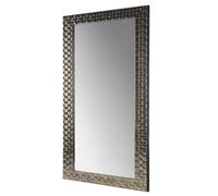 Genérico Style & Mirror Espejo 100 x 75 Mosaico (Plata Envejecido)