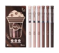 Genérico Style Pens Coffee Drink Shape Writing Tool - Fun Desktop Stationery Item | Lightweight Body with 0.5mm Fine Tip Ink, Portable Daily Writing Supply for Students 5.71 in