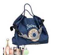 Genérico Stylish Reusable Bag, Waterproof Shopping Tote, Versatile Tote Organizer, Trendy Shopping Tote, Compact Grocery Bags, Portable Tote Bag, Easy Clean Eco Bag, Grocery Bag for Travel