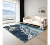 Genérico Suave Alfombras Minimalista Corazón Leopardo Patrón Decorativas, Alfombra Marrón de Pelo Corto Resistente 60 x 120 cm - Ideal para Salón Habitación y Dormitorio