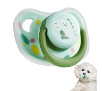 Genérico Sucette Chien Petit Avec Massage Gencives Et Nettoyage Dents - Jouet Dentition Sevrage Chiots Chatons | Matériau PP Sécurisé Accessoire Animal | 2x2,8cm / 0,79x1,1in