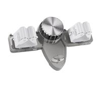 Genérico Suction Cup Broom Holder - 7.48 Inch Mop Clip Organizer | ABS Wall Mounted Storage Rack - Strong Suction Broom Gripper For Bathroom Kitchen Laundry Room Garden Cleaning Tool Organization