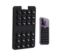 Generico Suction Cup Card Holder for Phone, Adhesive Cellphone Mount with 24 Suction Cups, Strong Grip Phone Holder for Wall, Mirror, Shower & Window